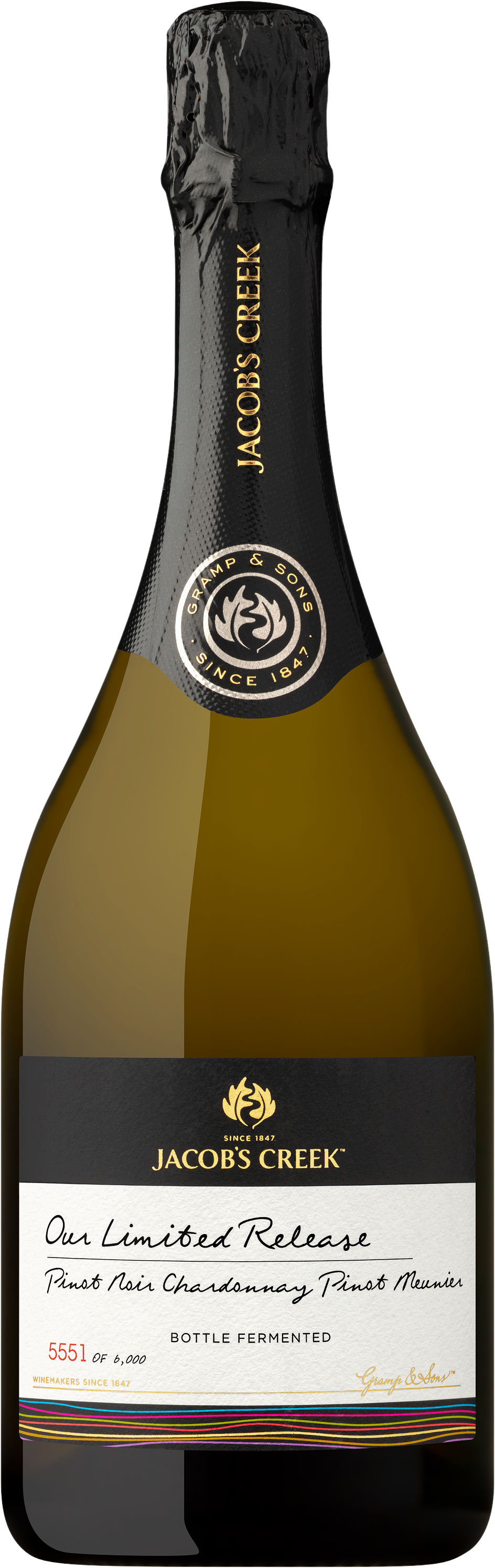 Jacob's Creek Our Limited Release Pinot Noir Chardonnay Pinot Meunier NV Adelaide Hills
